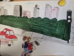 Конкурс малюнків «Безпека на дорозі»
